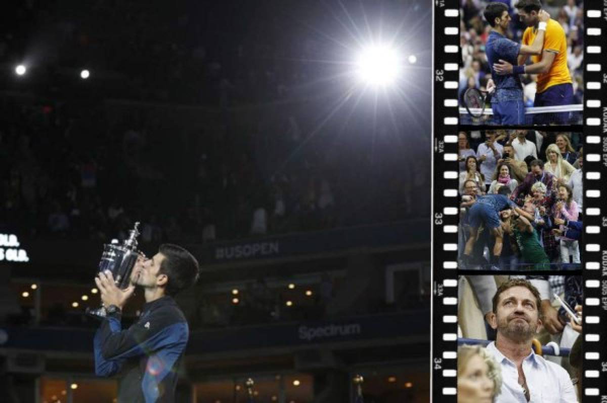 Novak Djokovic y las imágenes imperdibles de la final del US Open