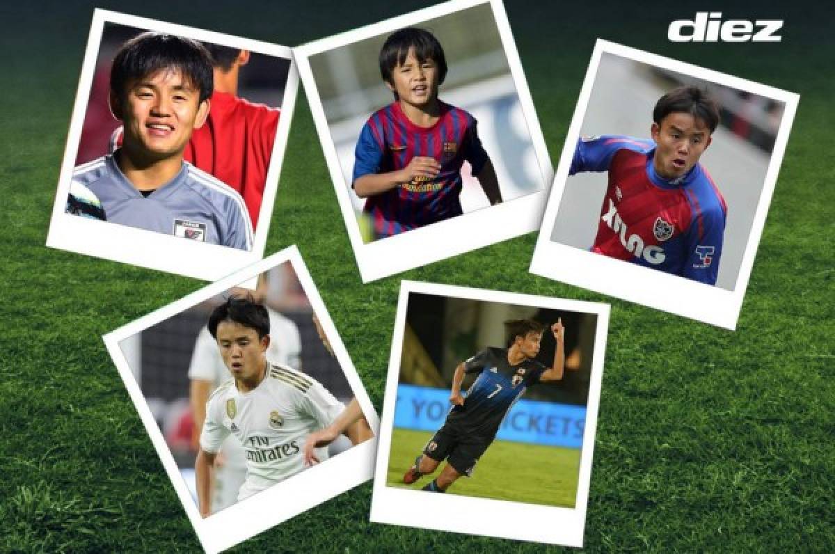 Takefusa Kubo y su historia: De la Masía del Barcelona a figurar con el Real Madrid en pretemporada