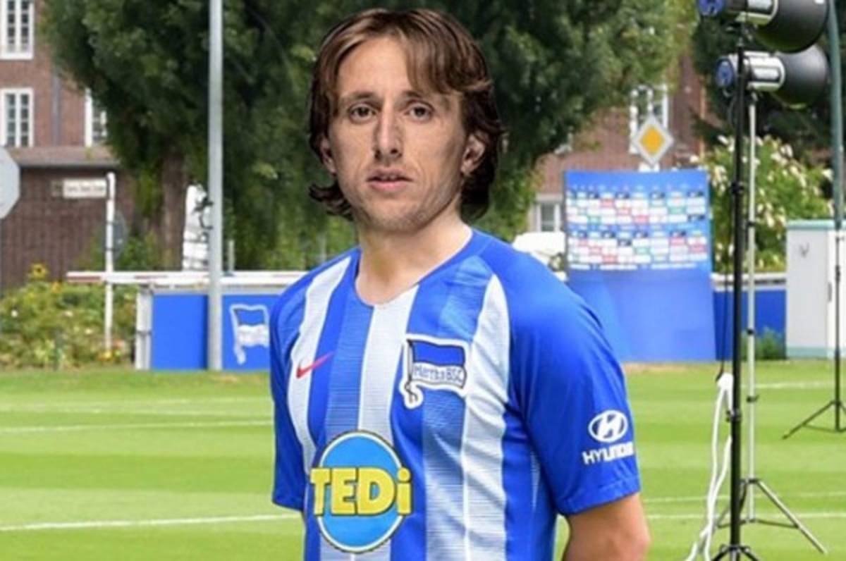 Modric casi es ''anunciado'' como nuevo jugador del Hertha Berlín