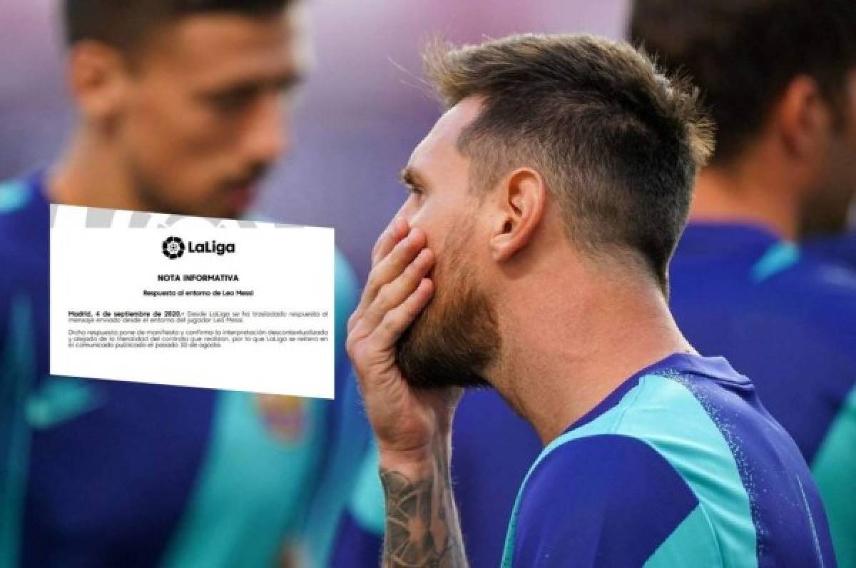 La Liga de España le contesta a Messi: 'Han hecho una interpretación descontextualizada'