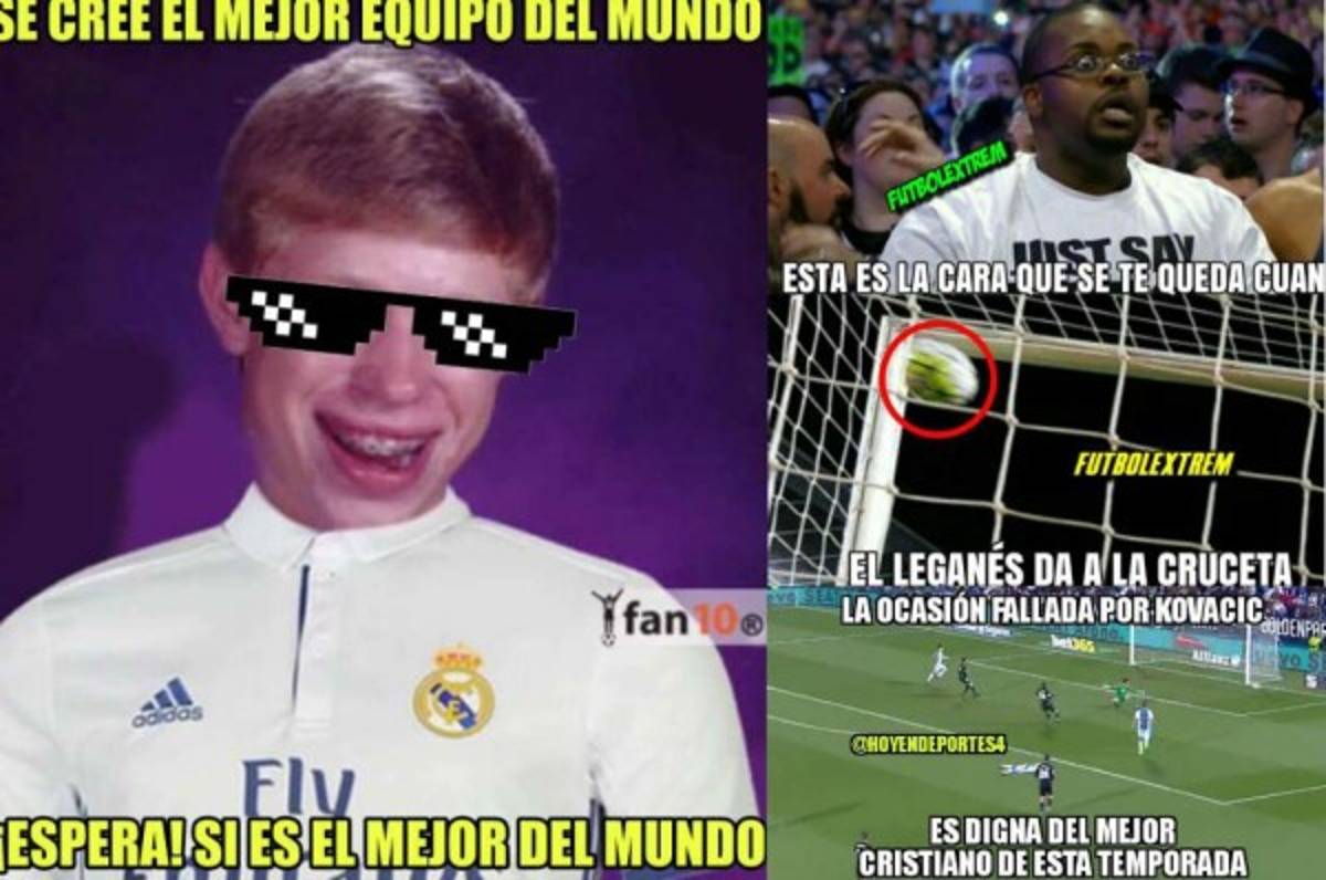 Los divertidos memes que dejó el triunfo del Real Madrid ante el Leganés