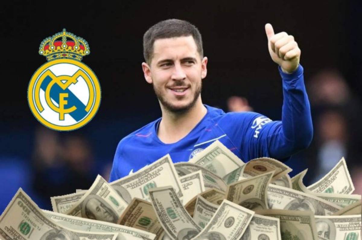 La millonada que ganará Eden Hazard en el Real Madrid, según The Sun