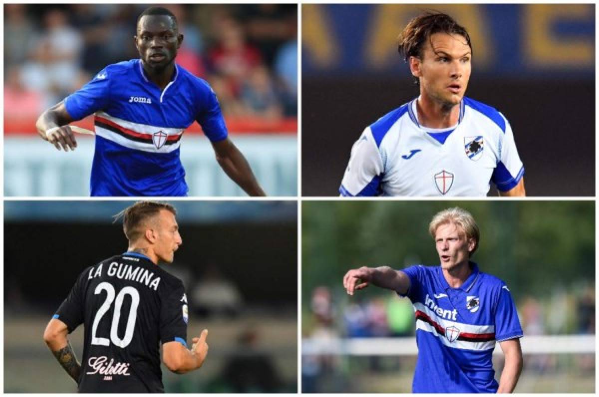 Los cuatro nuevos jugadores de la Sampdoria que dieron positivo por coronavirus