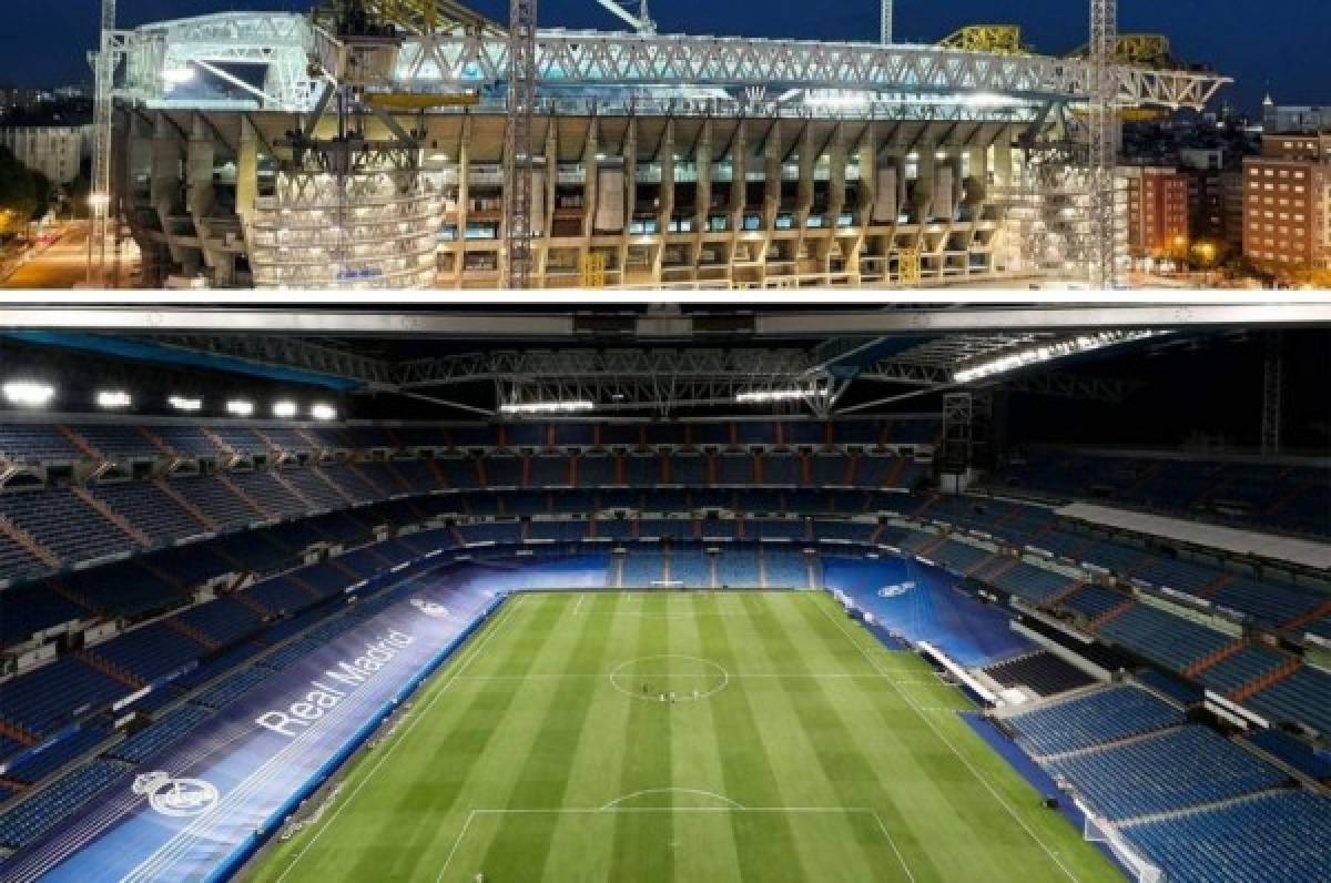 Regresó el fútbol al Santiago Bernabéu 560 días después: Las imágenes del estadio del Real Madrid