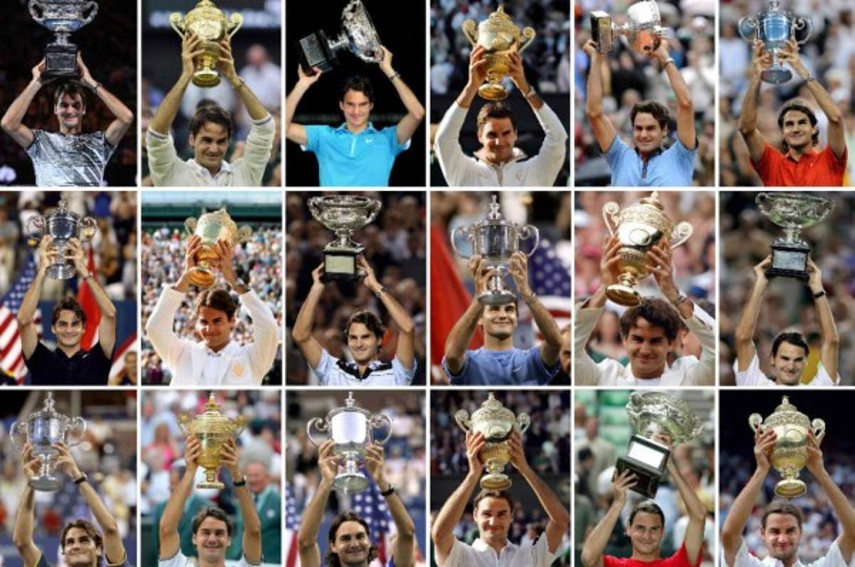¡LEYENDA! Los 20 títulos de Grand Slam que ha conquistado Roger Federer