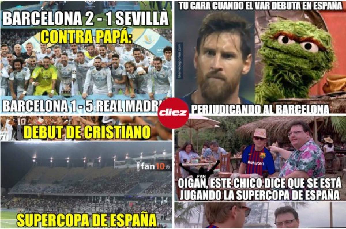 Los memes que dejó el triunfo del Barcelona en la Supercopa de España