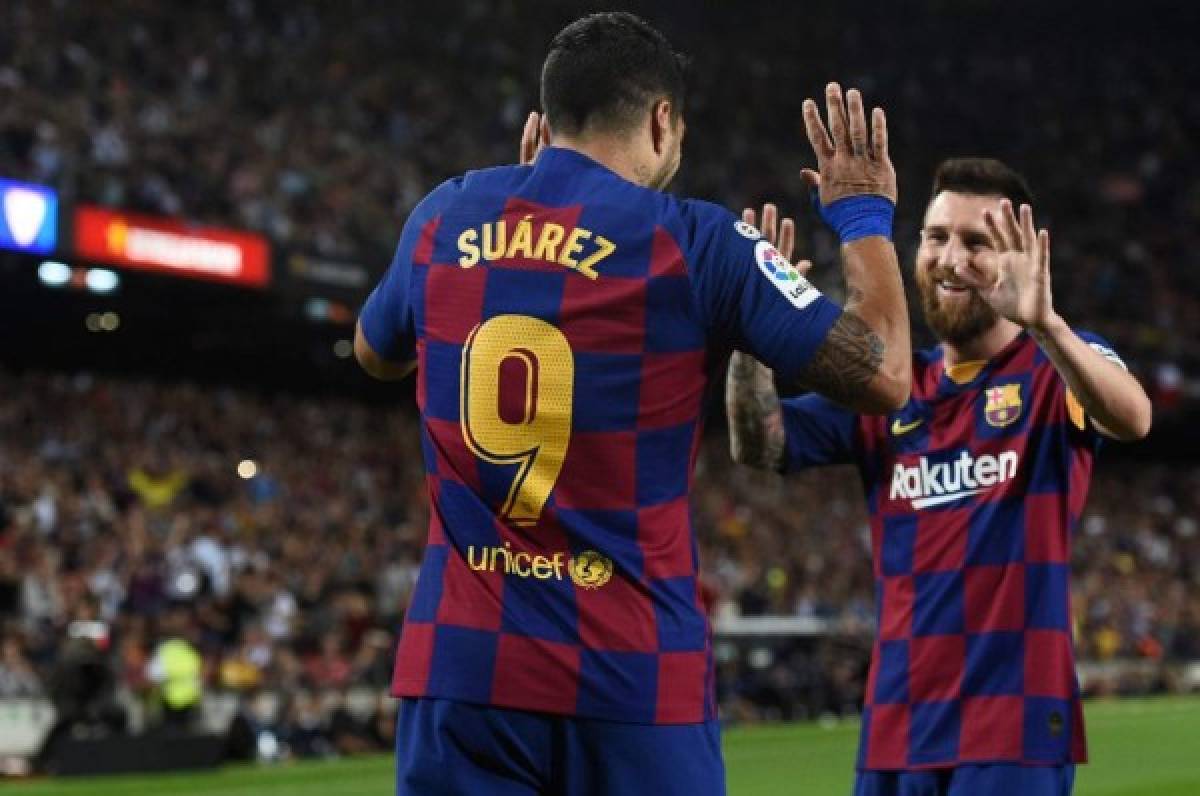 ¡Barcelona receta paliza al Sevilla con golazos de Messi y Suárez!