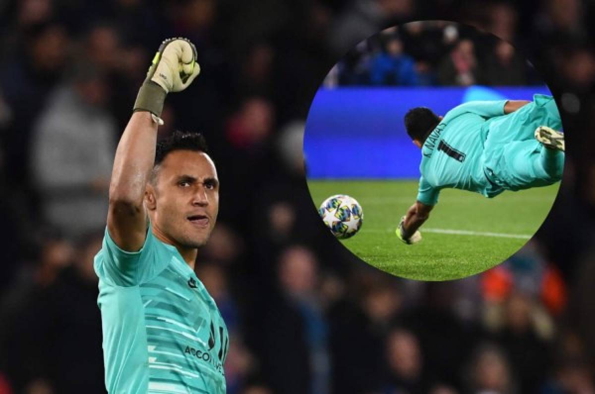 Keylor Navas y su mensaje tras detener su primer penal con el PSG