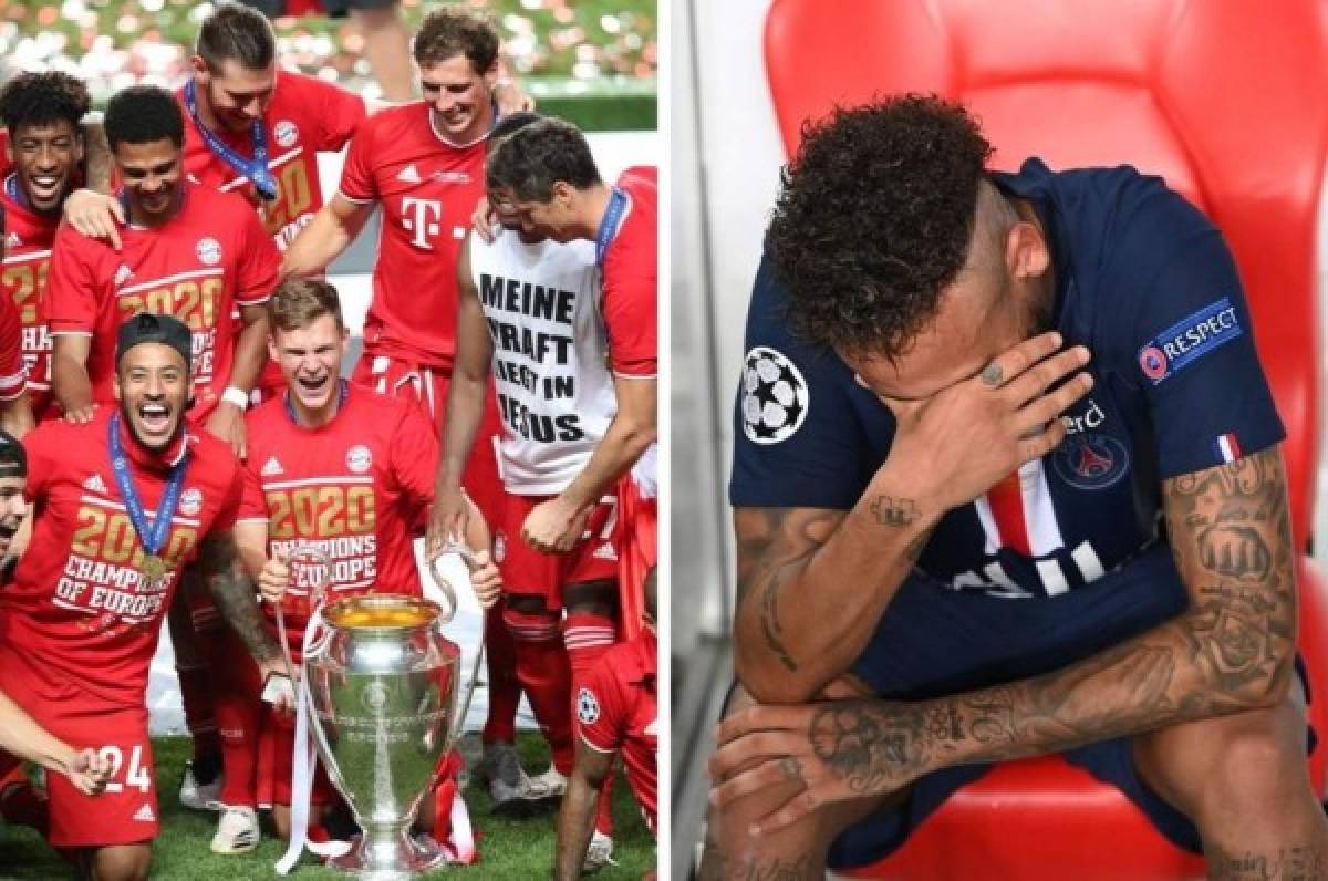 Bayern Munich se 'burla' de Neymar en Twitter con un guiño a Maluma tras ganar la Champions