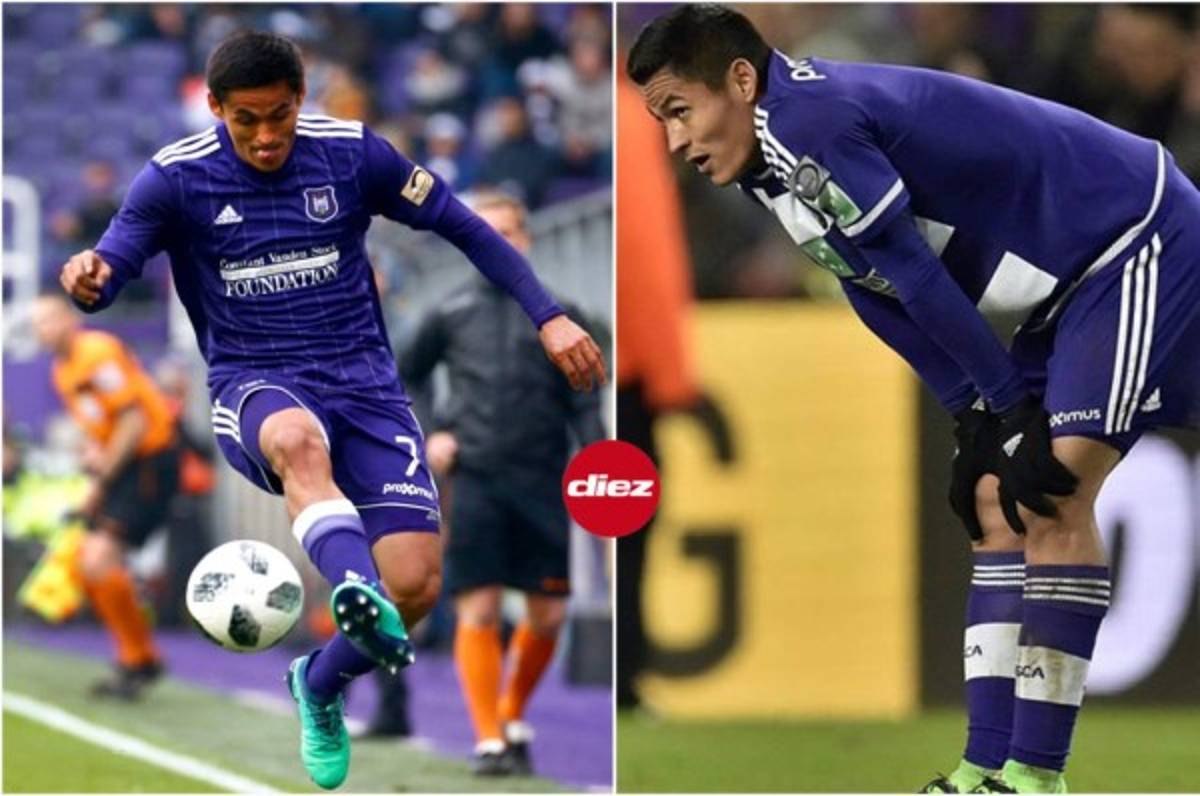 Andy Najar se recupera luego de estar un mes de baja en el Anderlecht de Bélgica