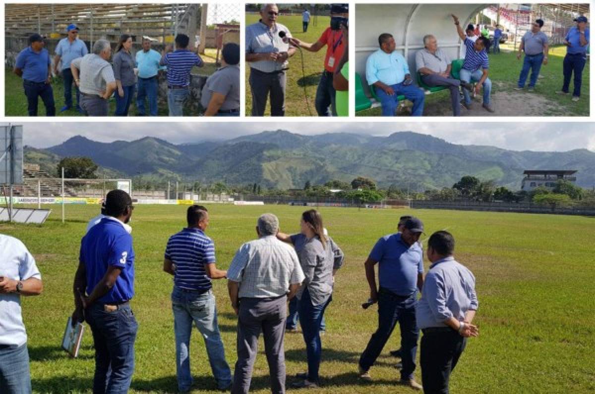 En marcha proyecto de reconstrucción del estadio Francisco Martínez de Tocoa