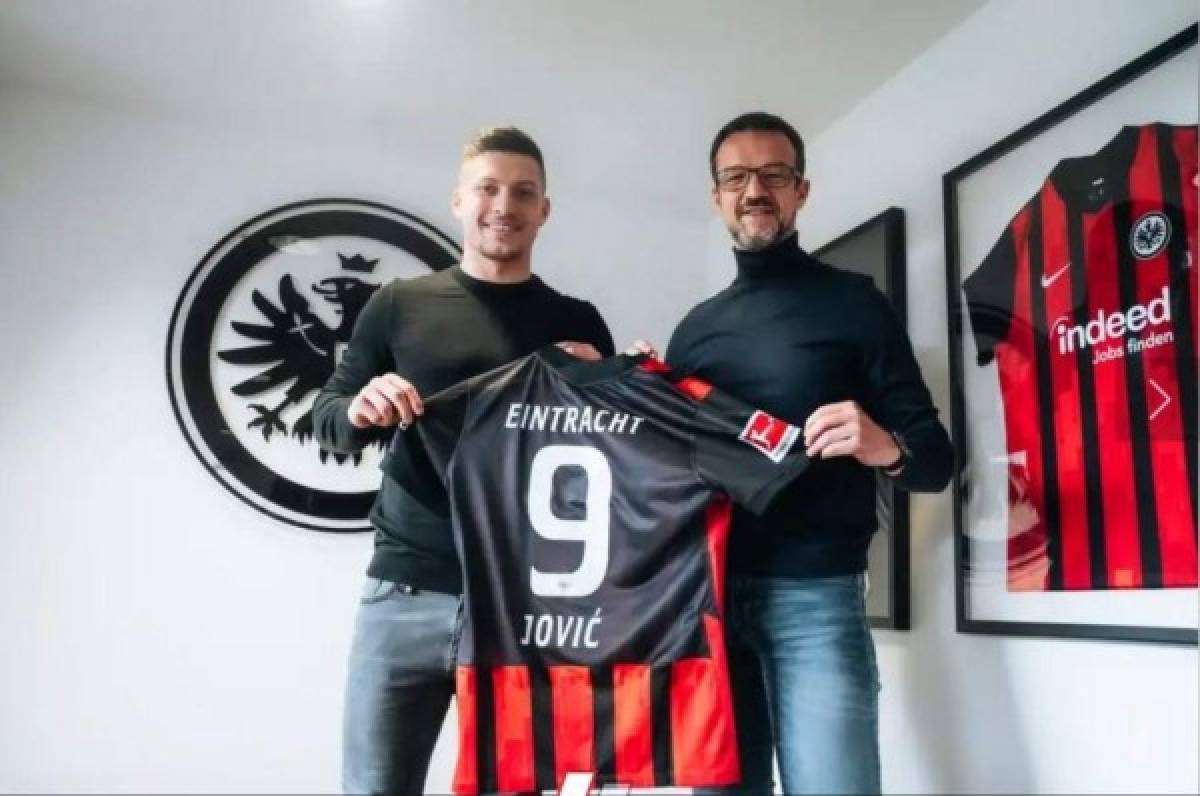 Comunicado oficial: Luka Jovic sale del Real Madrid y regresa al Eintracht de Frankfurt