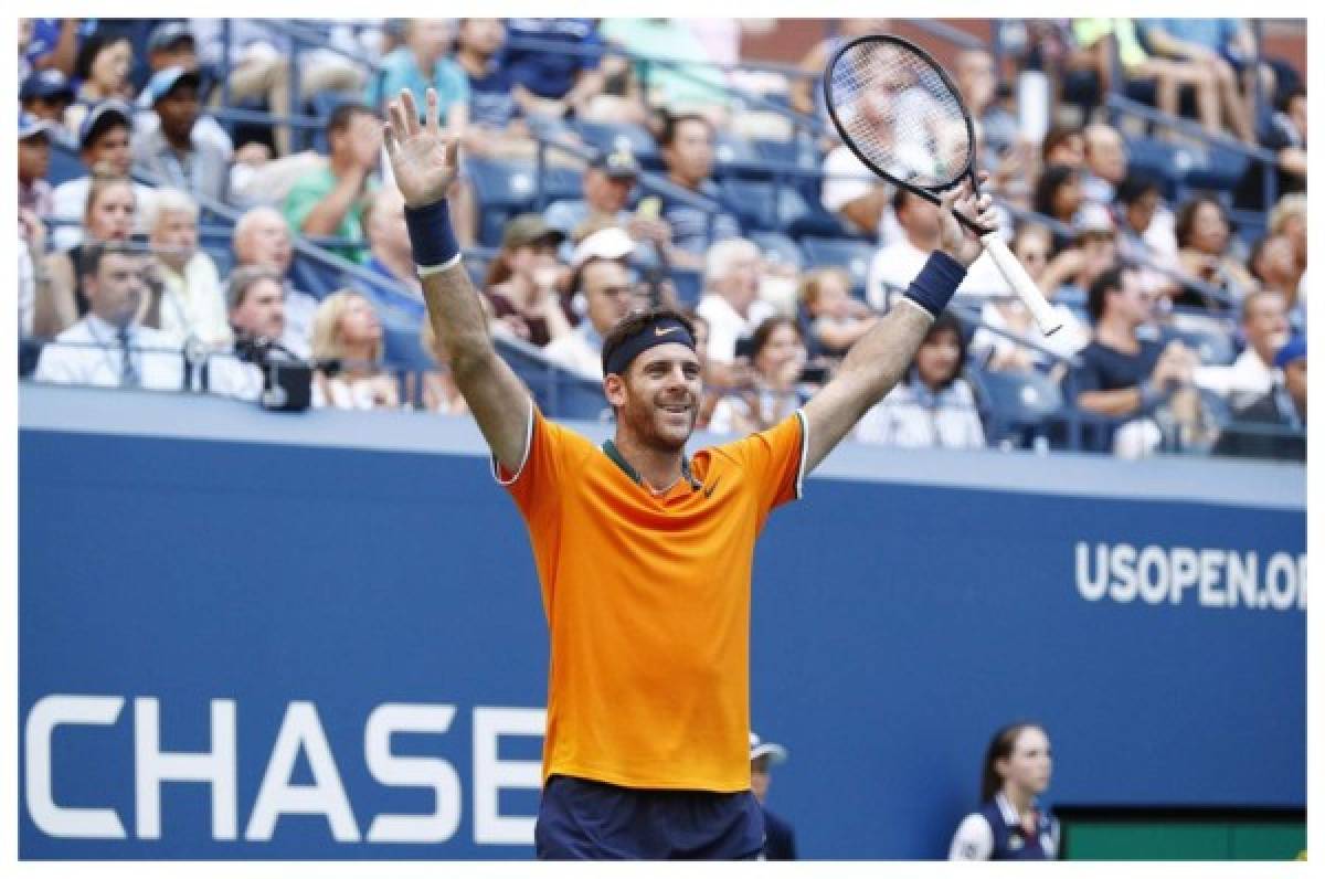 Del Potro avanza a la semifinales del Abierto de los Estados Unidos