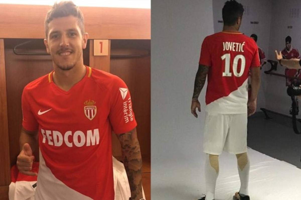Monaco ficha a Jovetic y le da el '10' que se le había asignado a Mbappé