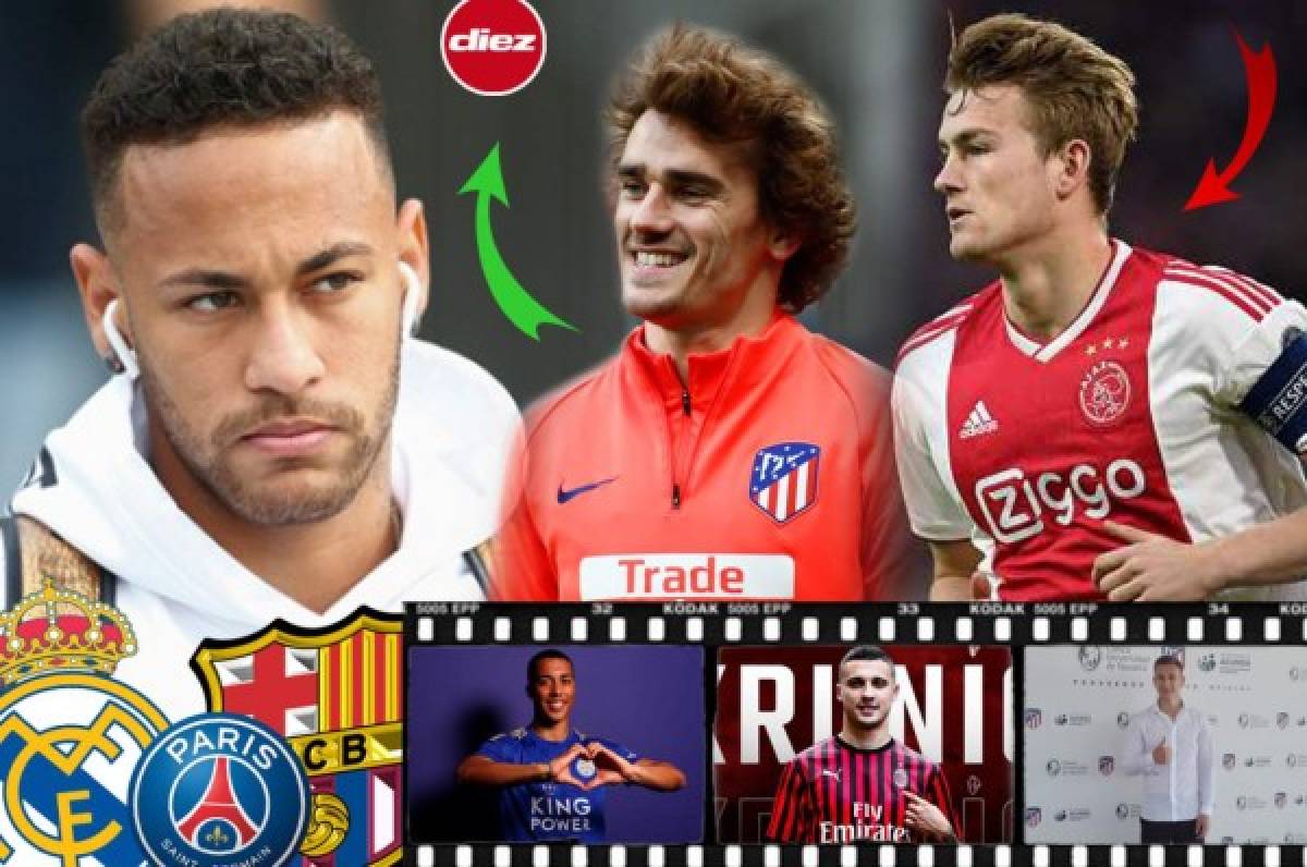 Revolución: Acuerdo por De Ligt, anuncio del PSG-Neymar y hondureños agitan el mercado