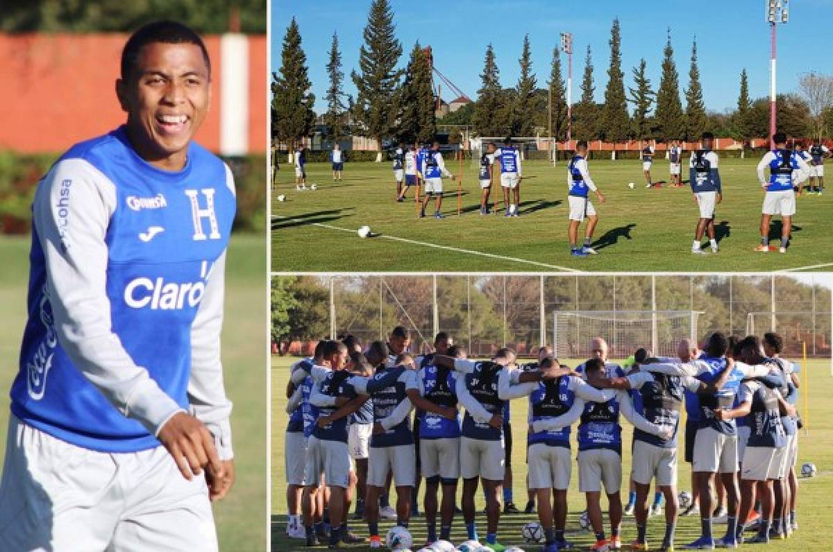 La Selección de Honduras cerró su preparación en Paraguay con alegría
