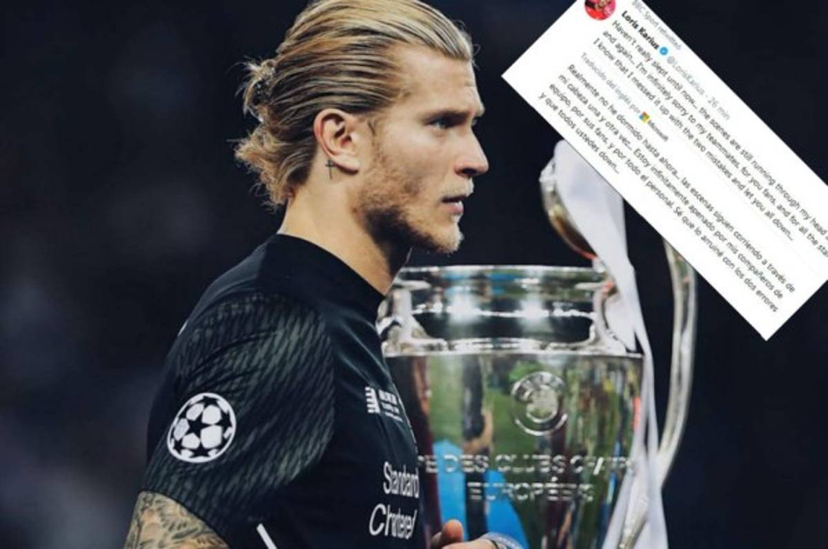 Loris Karius un día después de la final de Champions: 'No he dormido hasta ahora'