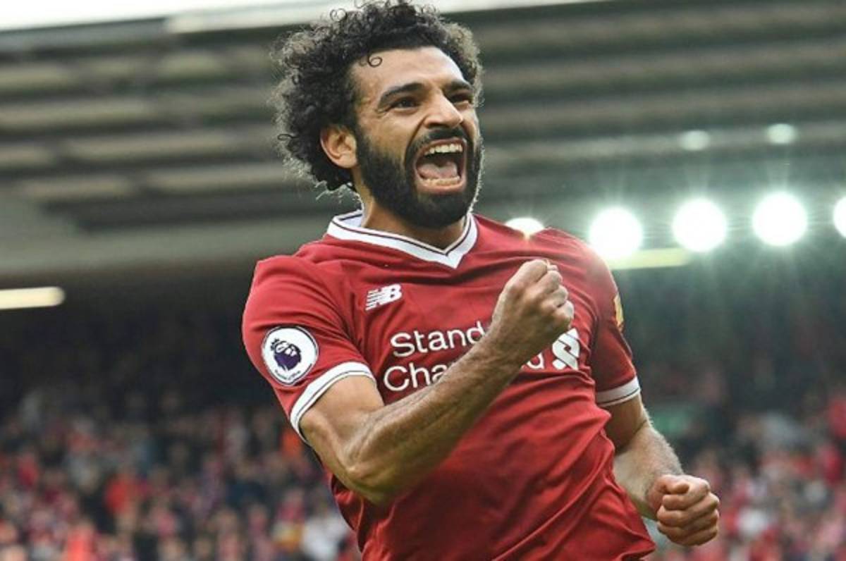 Mohamed Salah se convirtió en el máximo goleador del Liverpool en una temporada