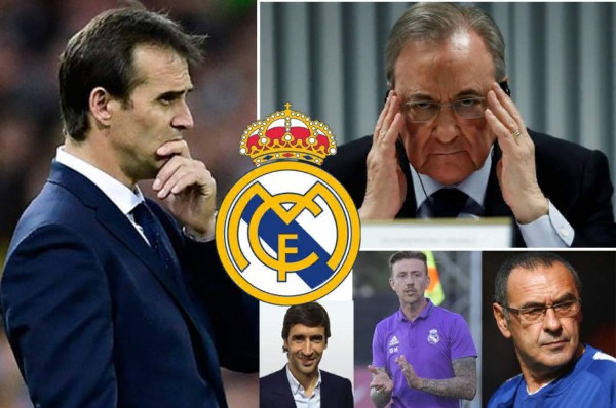 Los 16 posibles sustitutos de Julen Lopetegui si hay debacle en Real Madrid