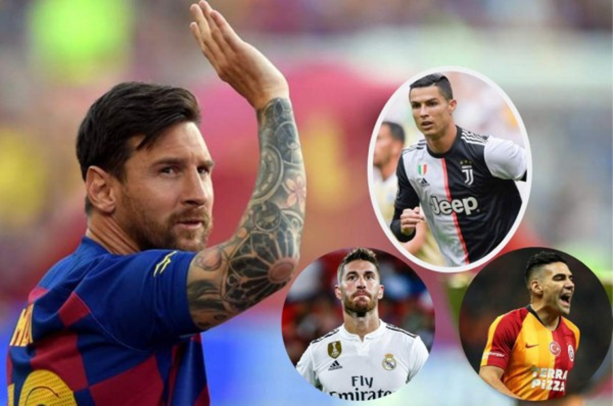 Con Cristiano Ronaldo: Los 10 mejores futbolistas del mundo para Lionel Messi