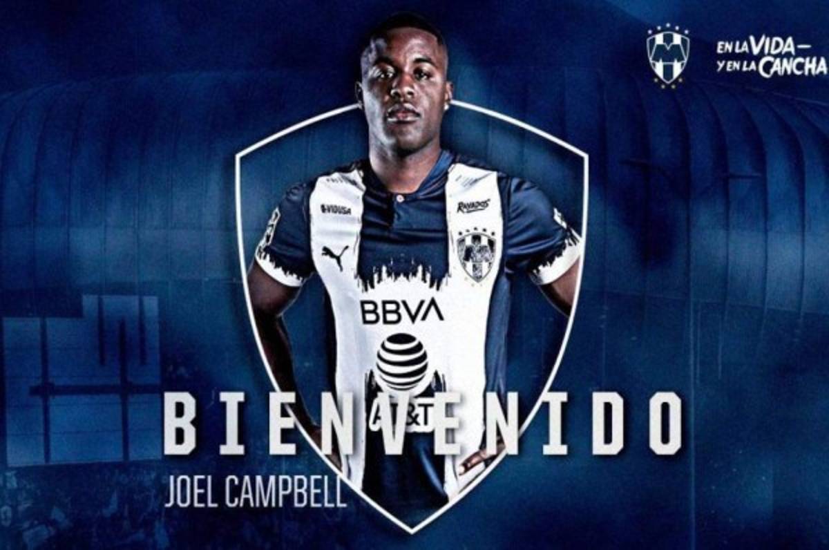Monterrey ficha al futbolista costarricense Joel Campbell de cara al Torneo Apertura 2021