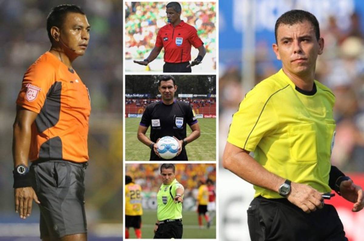 Los árbitros destacados del área que bien podrían pitar la final Motagua-Olimpia
