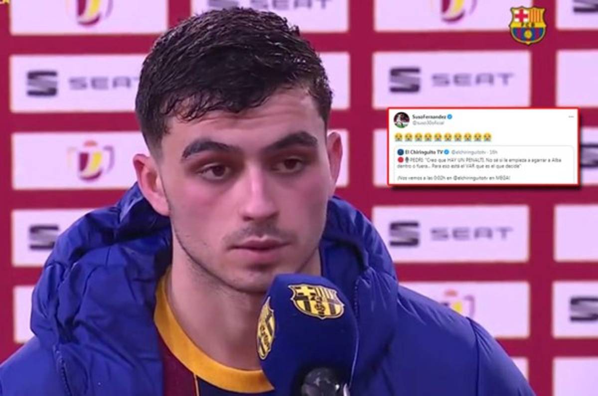 Futbolista del Sevilla ataca a Pedri y lo señala de llorón tras vencer al Barcelona en Copa del Rey