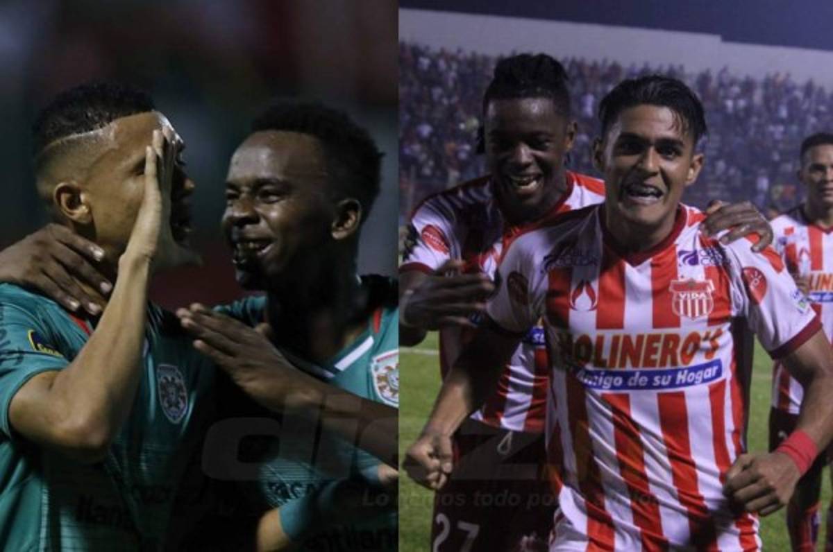 Marathón y Vida, los únicos equipos que marchan invictos en el Clausura 2020