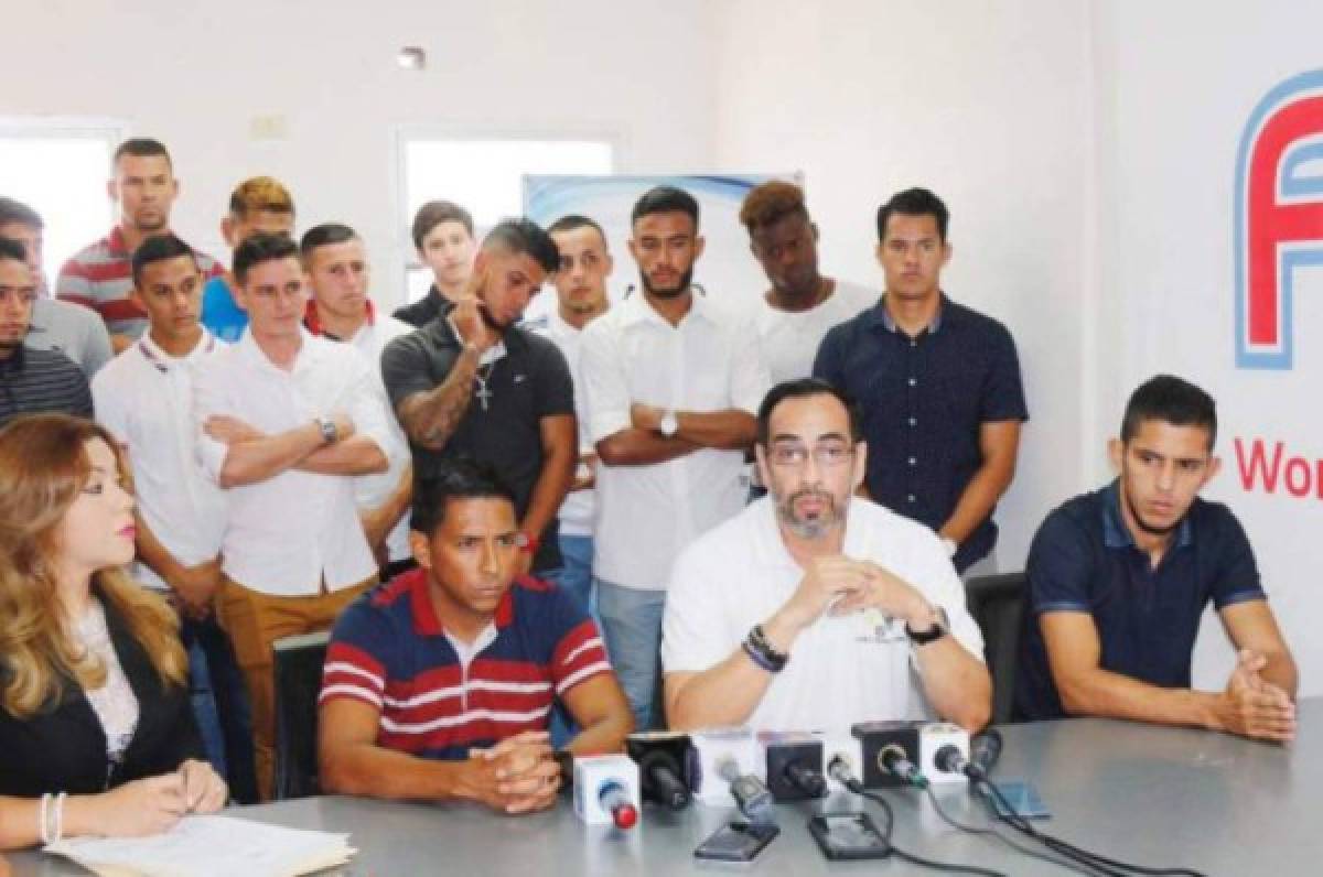 Pago de planillas de los equipos preocupa a la Asociación de Futbolistas de Honduras