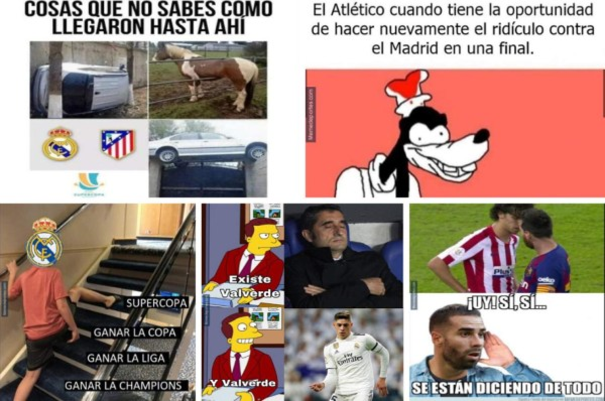 Los divertidos memes que 'trituran' al Atlético tras perder una nueva final contra Real Madrid
