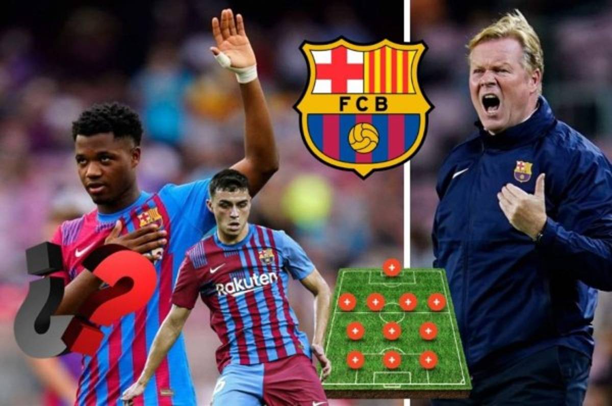 ¿Y Ansu Fati? Alineación del Barcelona vs Benfica en la Champions; Koeman sorprenderá