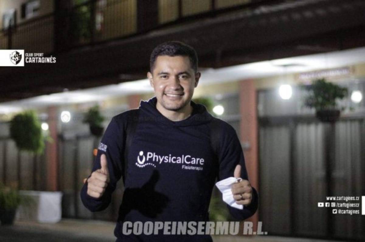 Roger Rojas ya está en Costa Rica para ser presentado como nuevo jugador de Cartaginés