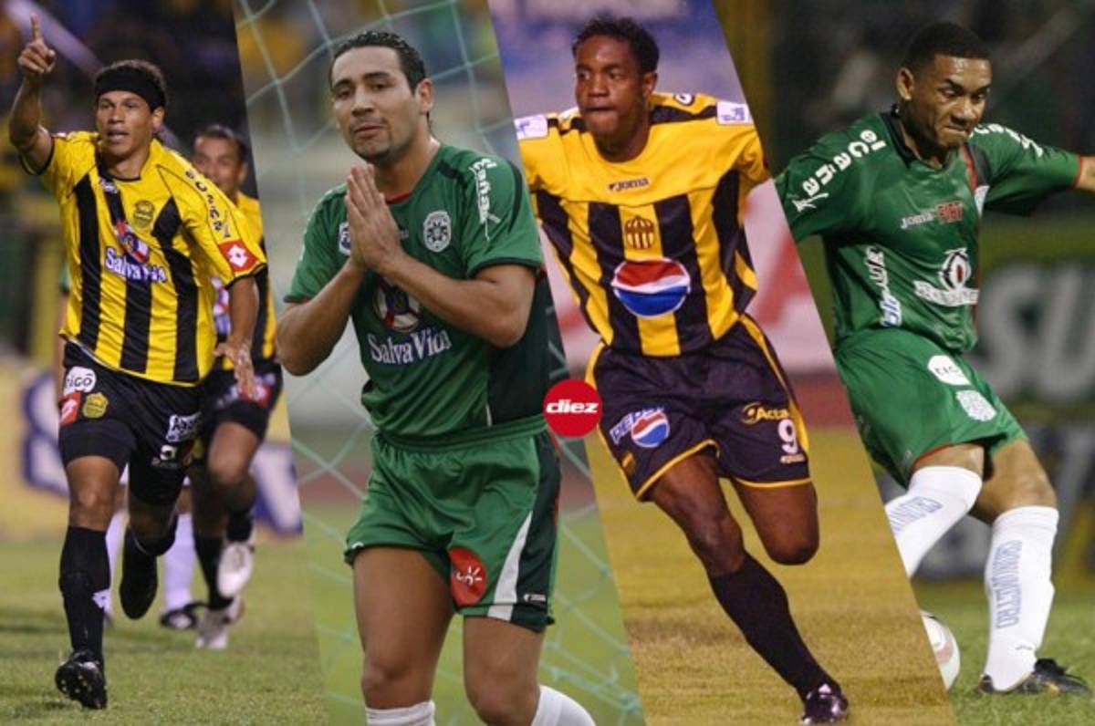 Las figuras que definieron un clásico Real España - Marathón en el estadio Olímpico