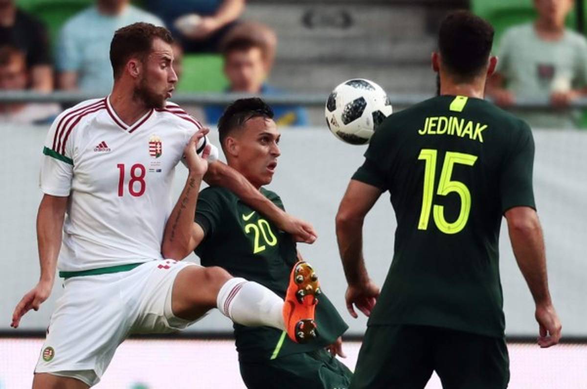Australia consigue una victoria sin brillo ante Hungría previo al Mundial de Rusia 2018