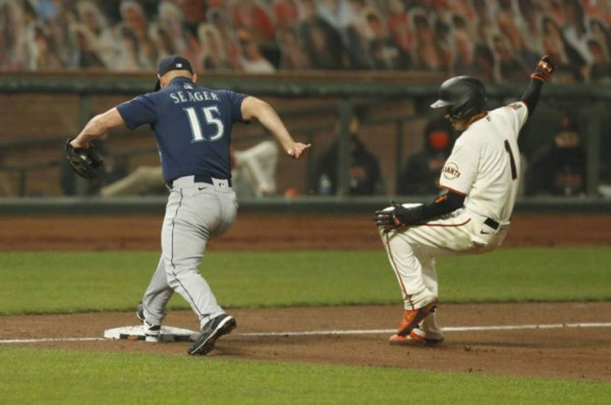 MLB: Los Gigantes aplastan 10-1 a Marineros en un partido donde Mauricio Dubón concretó 7 outs