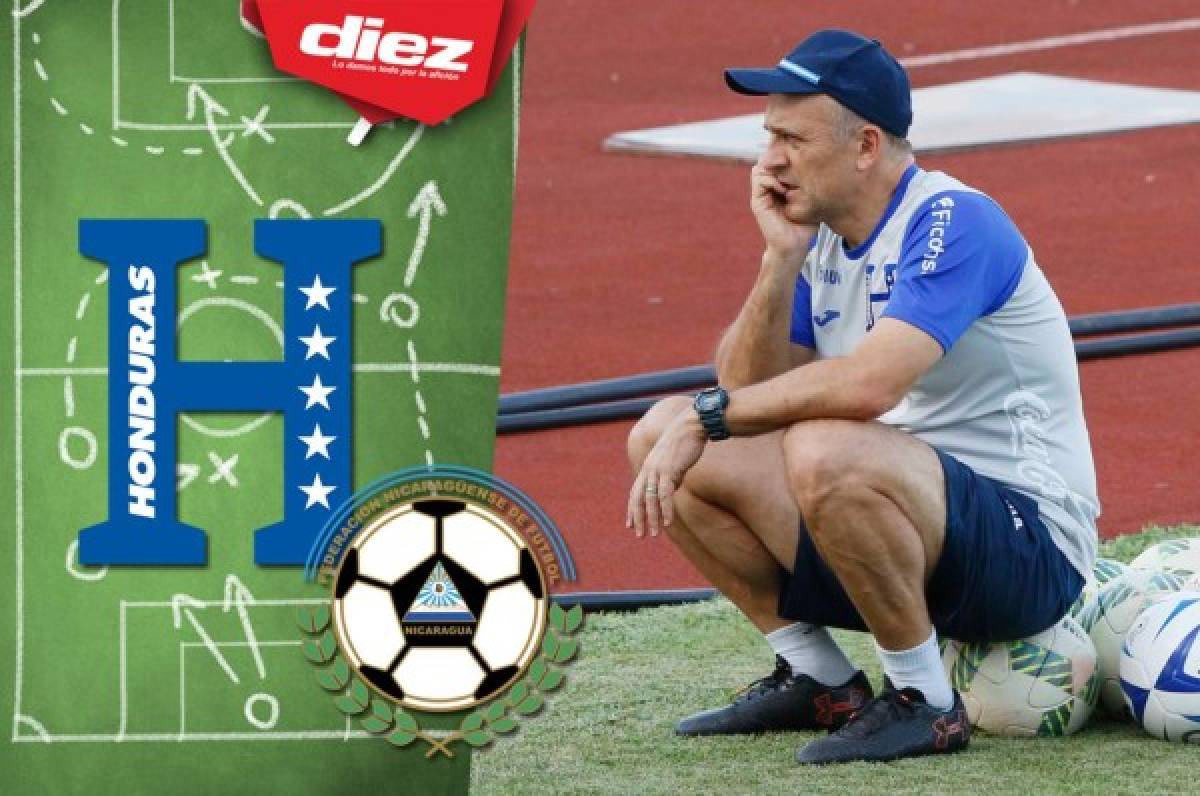 Honduras Sub-23: ¡El 11 titular que Fabián Coito prepara para juegos ante Nicaragua!