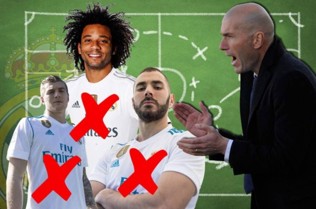¡Revolución y mano dura! El 11 con el que Zidane buscará reinventarse ante Las Palmas