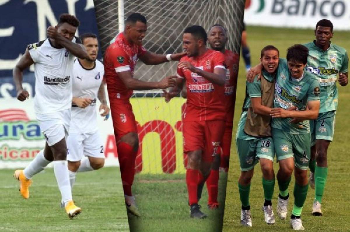 Lo que necesitan Honduras Progreso, Real Sociedad y Real de Minas para salvar la categoría