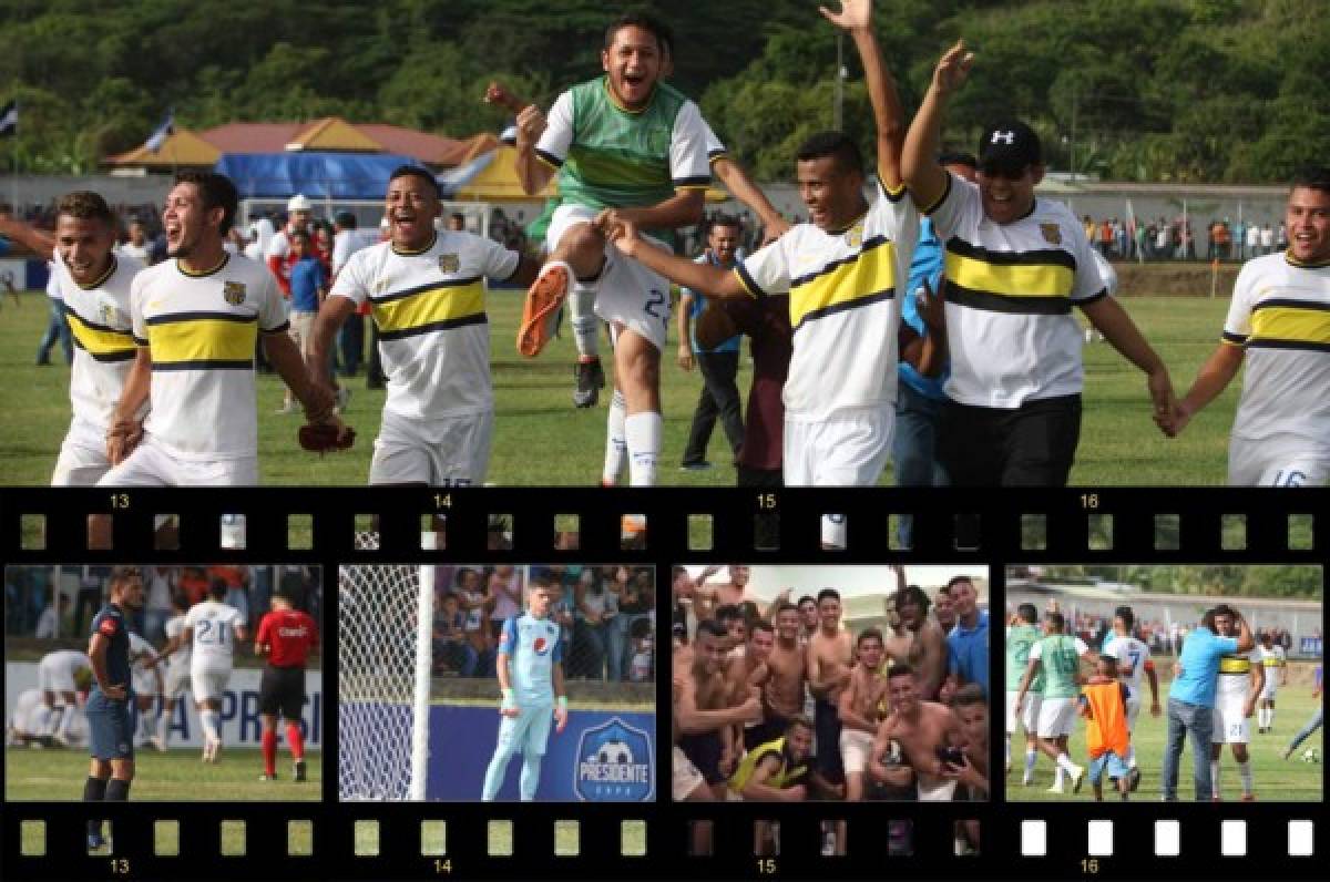 ¡Qué Delicias! A lo Real Madrid, así festejaron en Olancho eliminación de Motagua