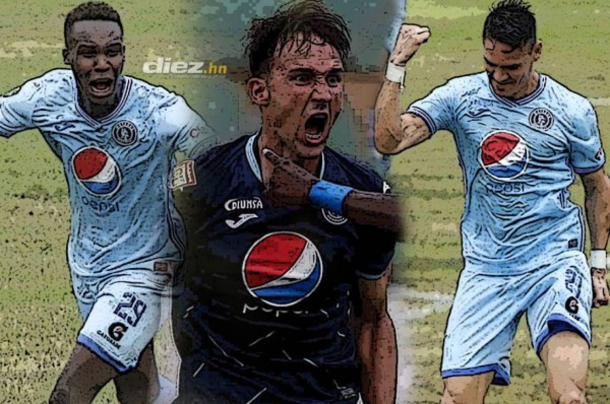 Rubilio, Moreira y Klusener: La tripleta 'RMK” sensación de Motagua que pone a temblar a las defensas en Honduras