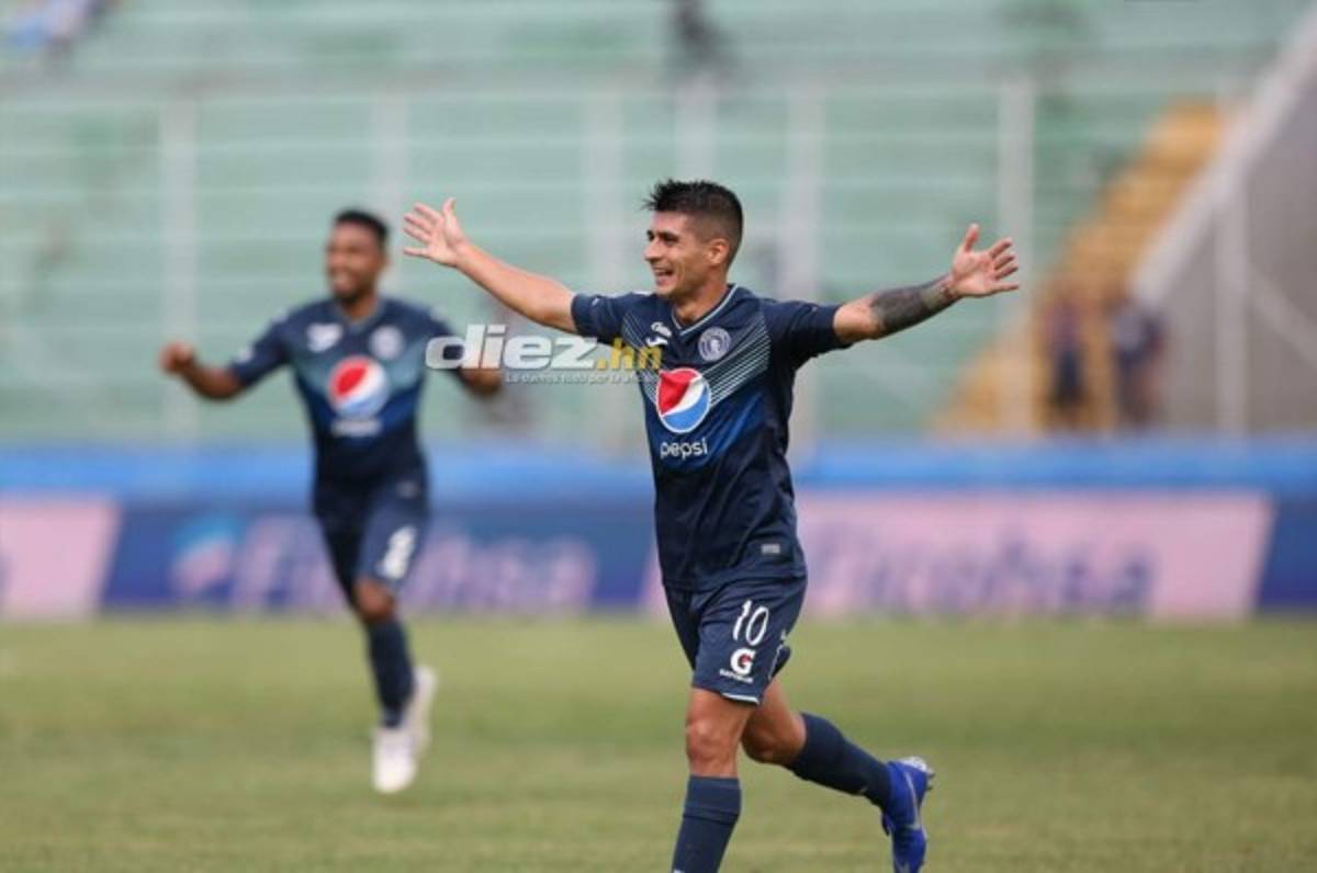 Matías Galvaliz será baja en Motagua ante Waterhouse este miércoles