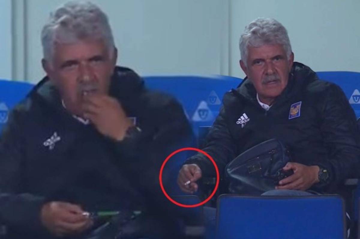 Así fue captado el 'Tuca' Ferratti durante el Cruz Azul-Tigres y podría recibir una sanción