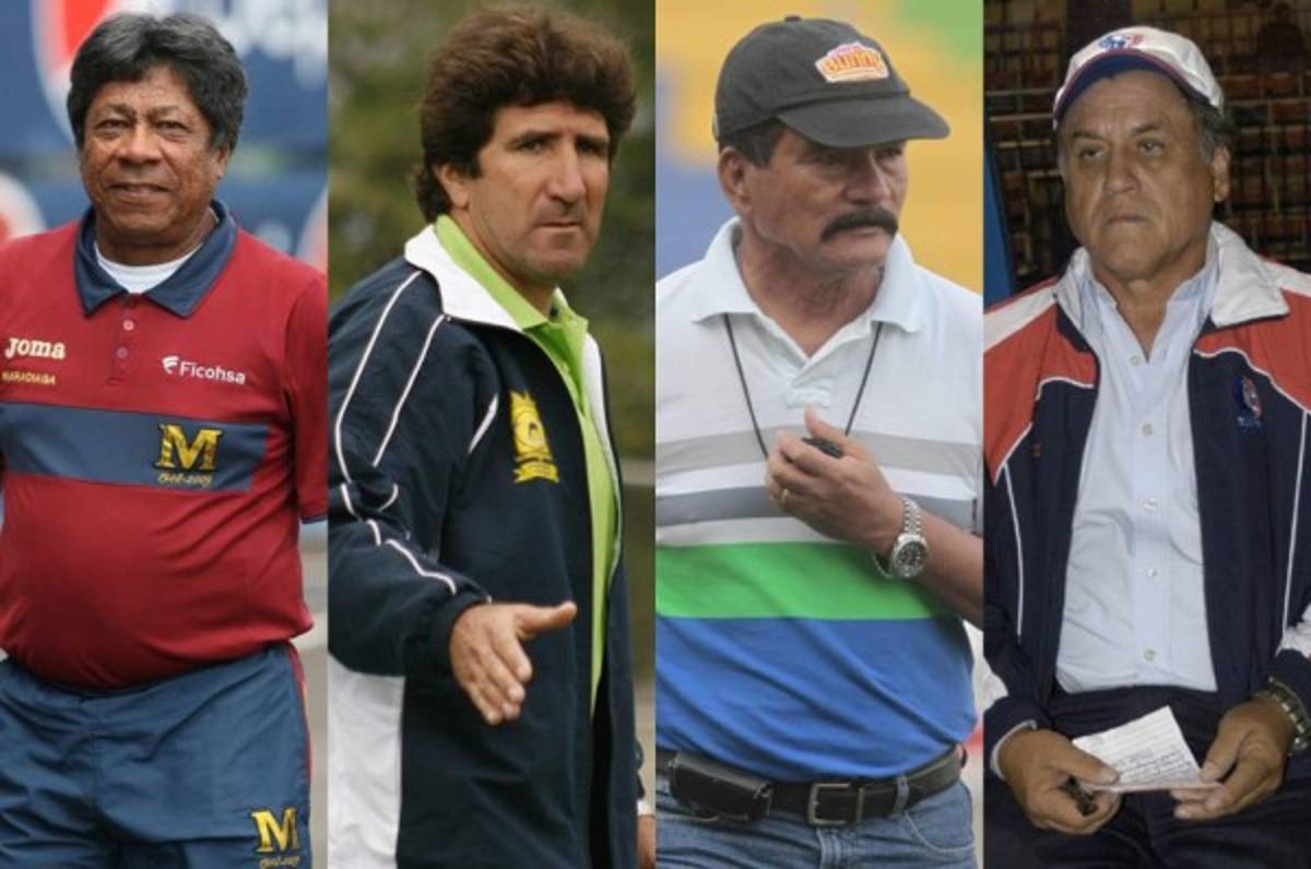 ¡Viejos zorros! Los técnicos con más partidos dirigidos en Honduras