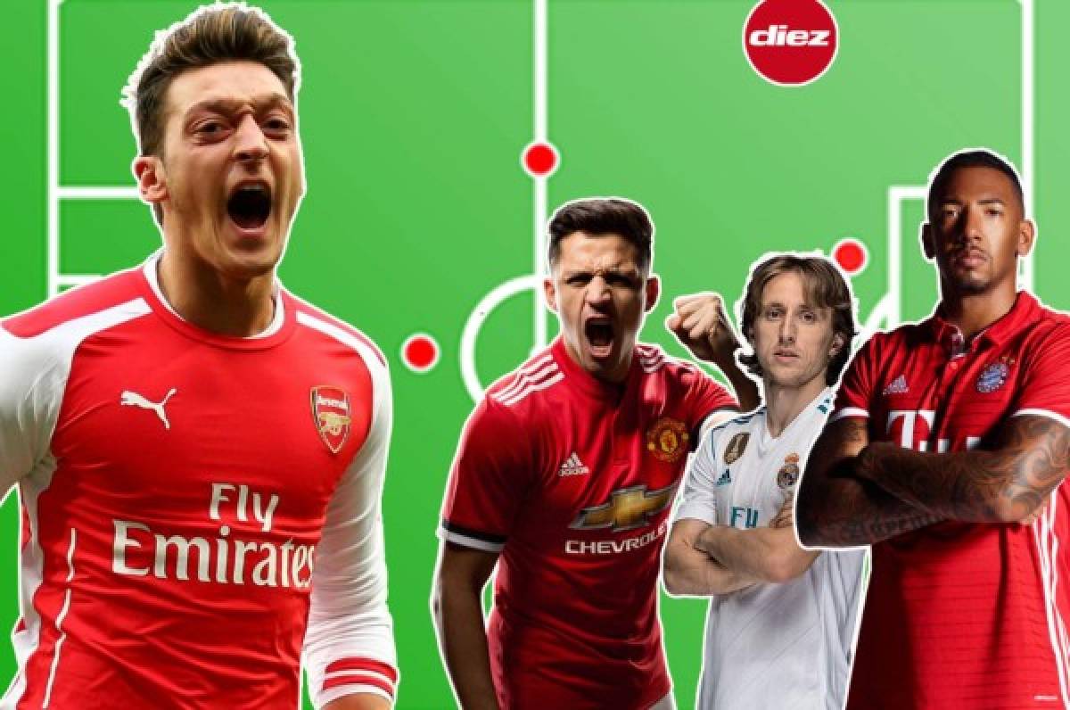 ¿SIN MESSI? Ozil sorprende al revelar su espectacular 11 ideal con puros cracks