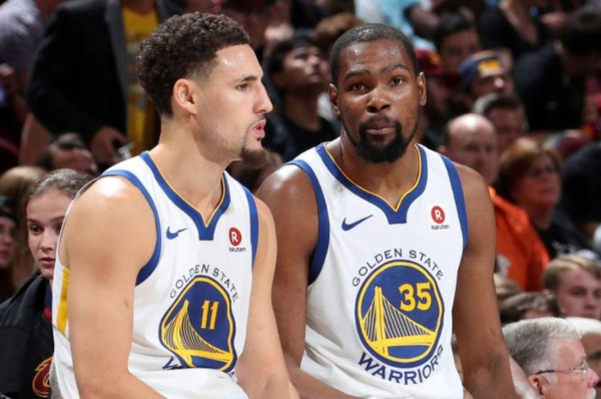 Warriors: Thompson es duda para el tercer juego; Durant y Lonney, fuera de las finales