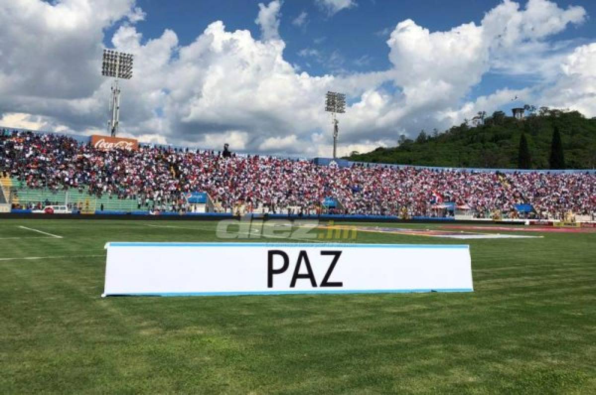 Paz, esto es lo que pide Olimpia y Motagua para la Gran Final de Honduras. Foto Ronald Aceituno