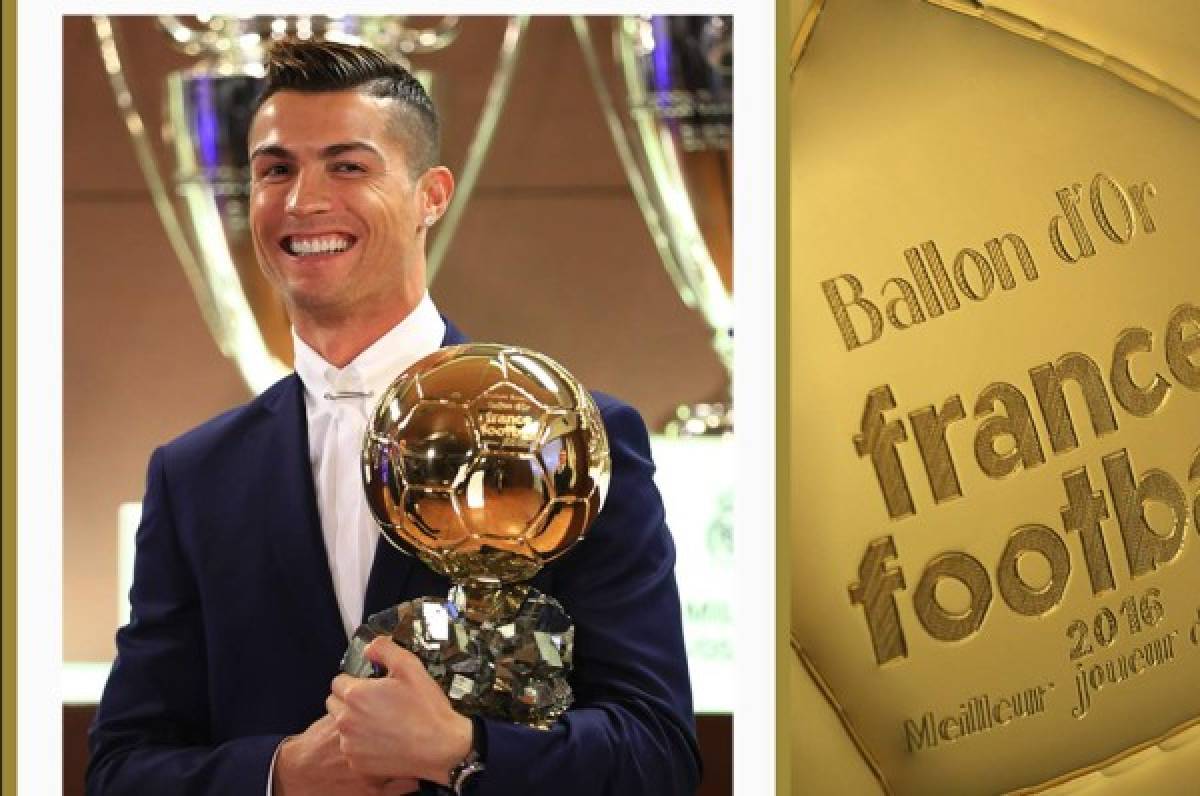 Cristiano Ronaldo vuelve a ser el rey; gana su cuarto Balón de Oro