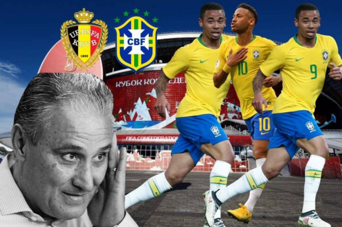 Brasil mueve sus piezas y hay dos cambios en su 11 ante Bélgica