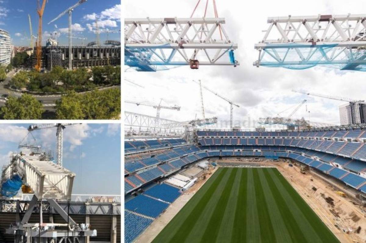 El Bernabéu, listo para el regreso del fútbol: Así va la transformación del estadio del Real Madrid