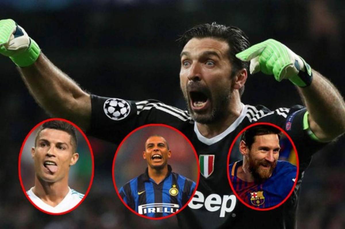 Buffon revela los tres rivales más difíciles que ha enfrentado